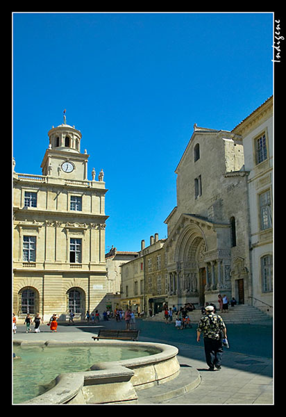 La fontaine sur la grand'place