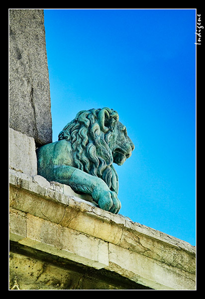 La statue du lion