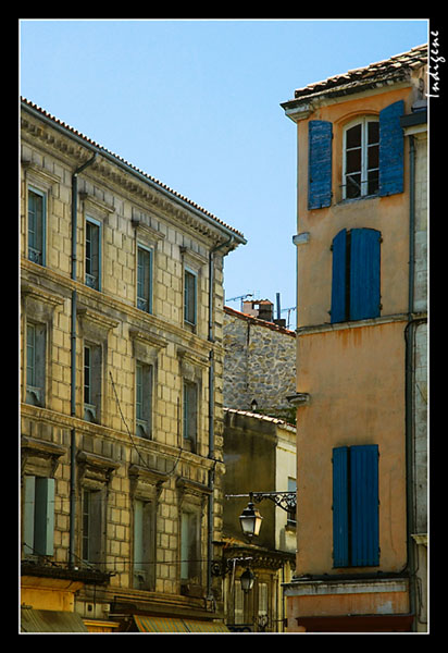 Les façades colorées