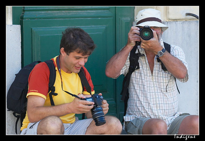 Les touristes à Arles 