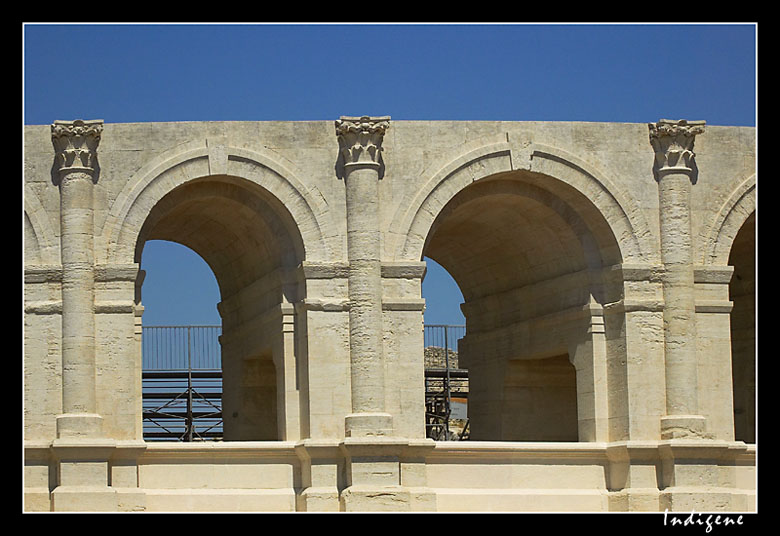 Les arènes 