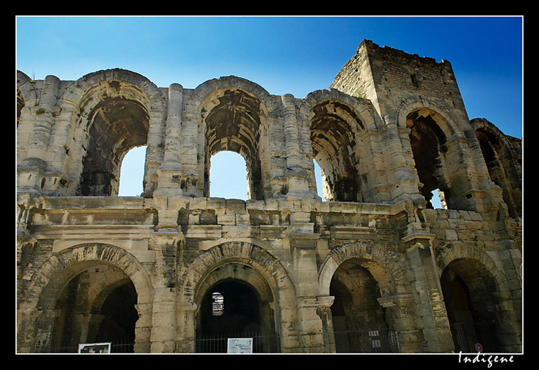 Les arènes d'Arles