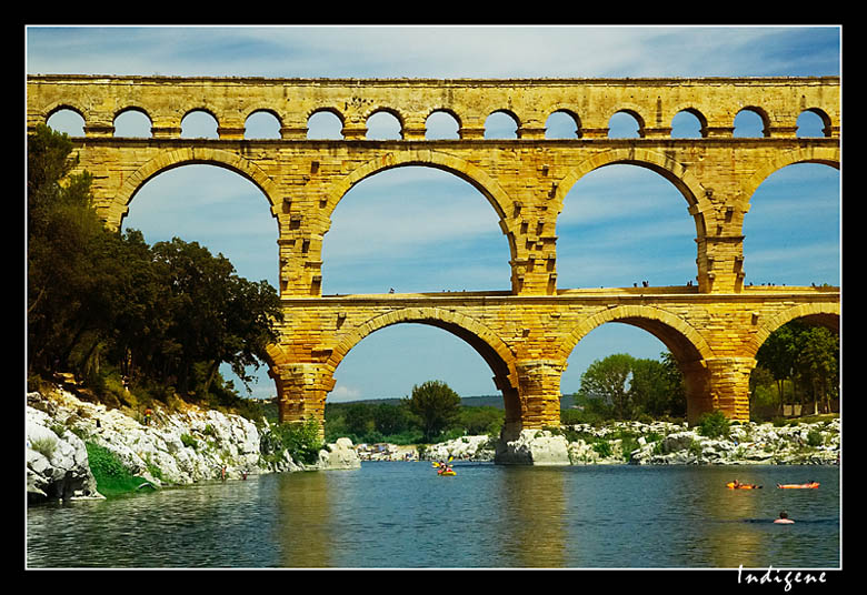 L'aqueduc du Pont du Gard