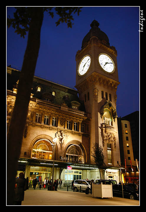 L'horloge de la Gare de Lyon