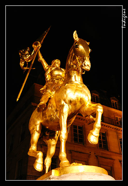Statue de Jeanne d'Arc à Paris