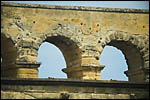 photo Troisième rangée d'arches du Pont du Gard