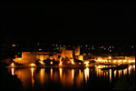 photo Château de Collioure de nuit