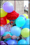 photo Le clown et les ballons