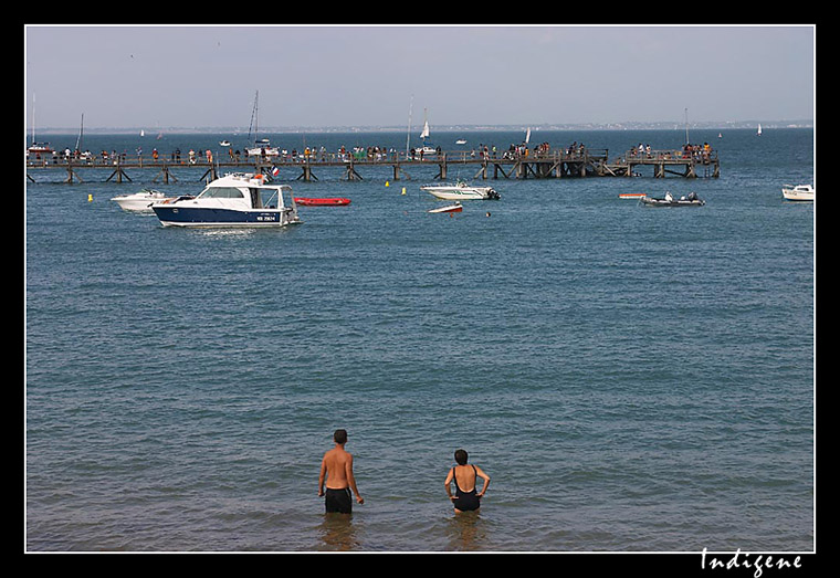 Baigneurs à Noirmoutier