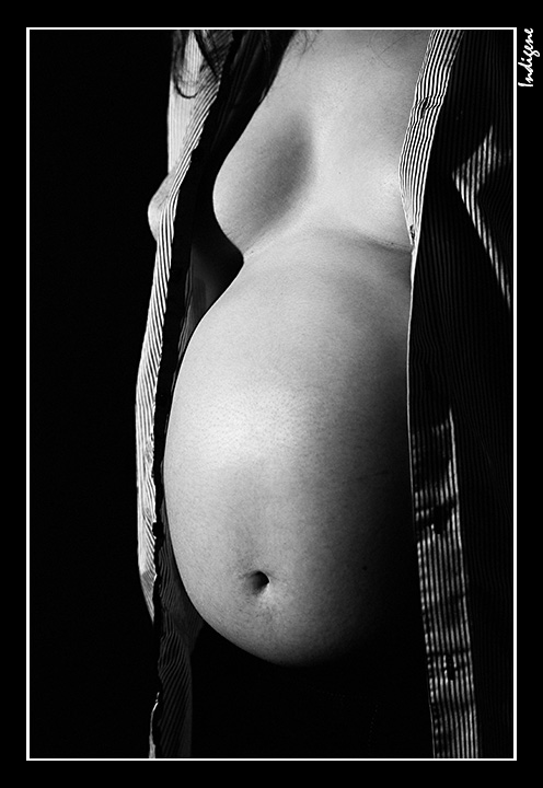 Une belle femme enceinte