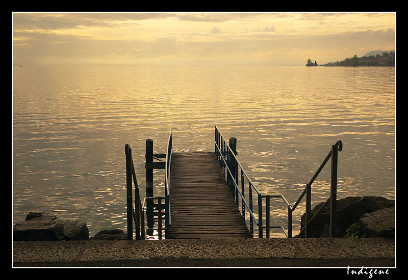 L'embarcadère à Montreux