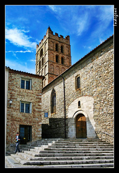 L'église à Elne