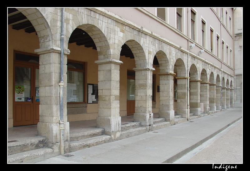 Les arcades à Vienne