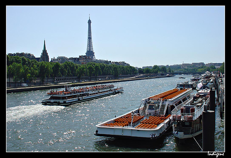 Bâteaux mouches sur la Seine