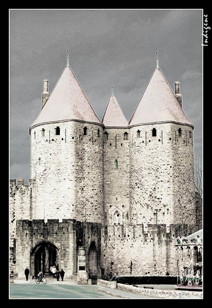 L'entrée de Carcassonne