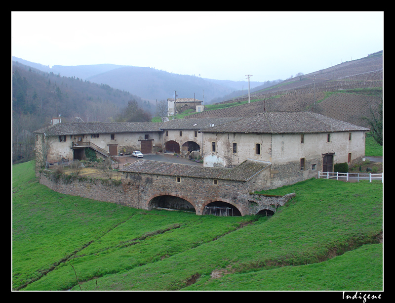 Ferme dans le Beaujolais