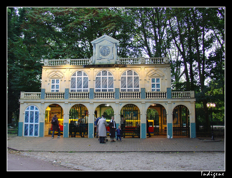 Gare Lille-Flandres au zoo de Lille