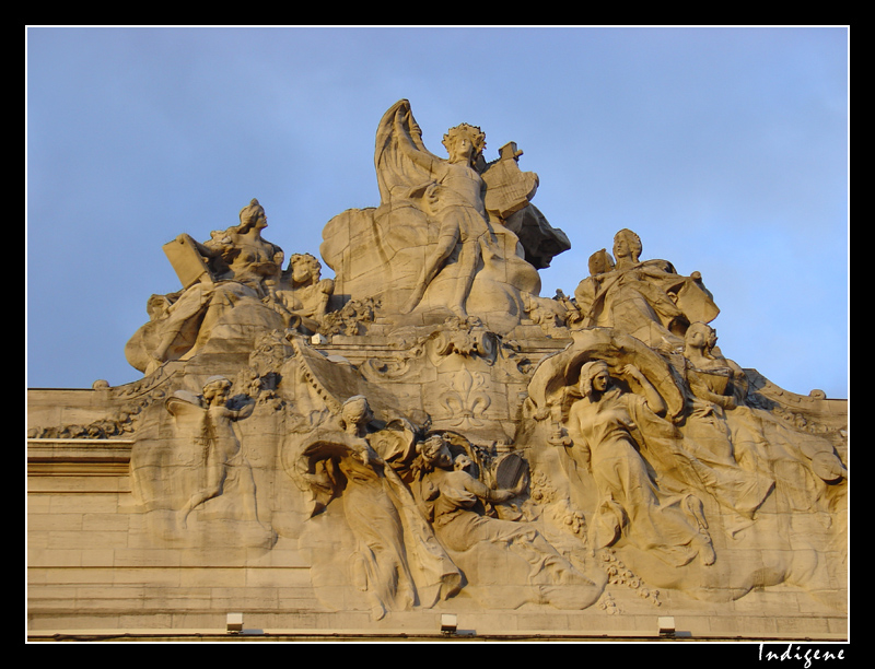 Sculptures de l'Opéra de Lille